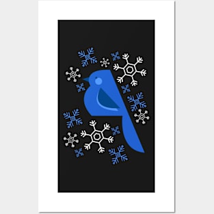 Winter Bird Posters and Art